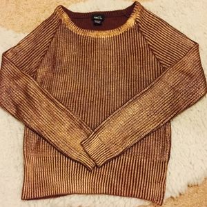 Rue 21 Metallic sweater
